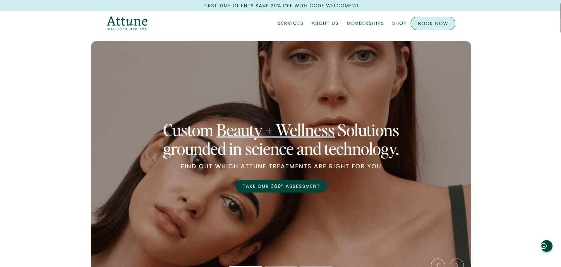 Attune Med Spa screenshot