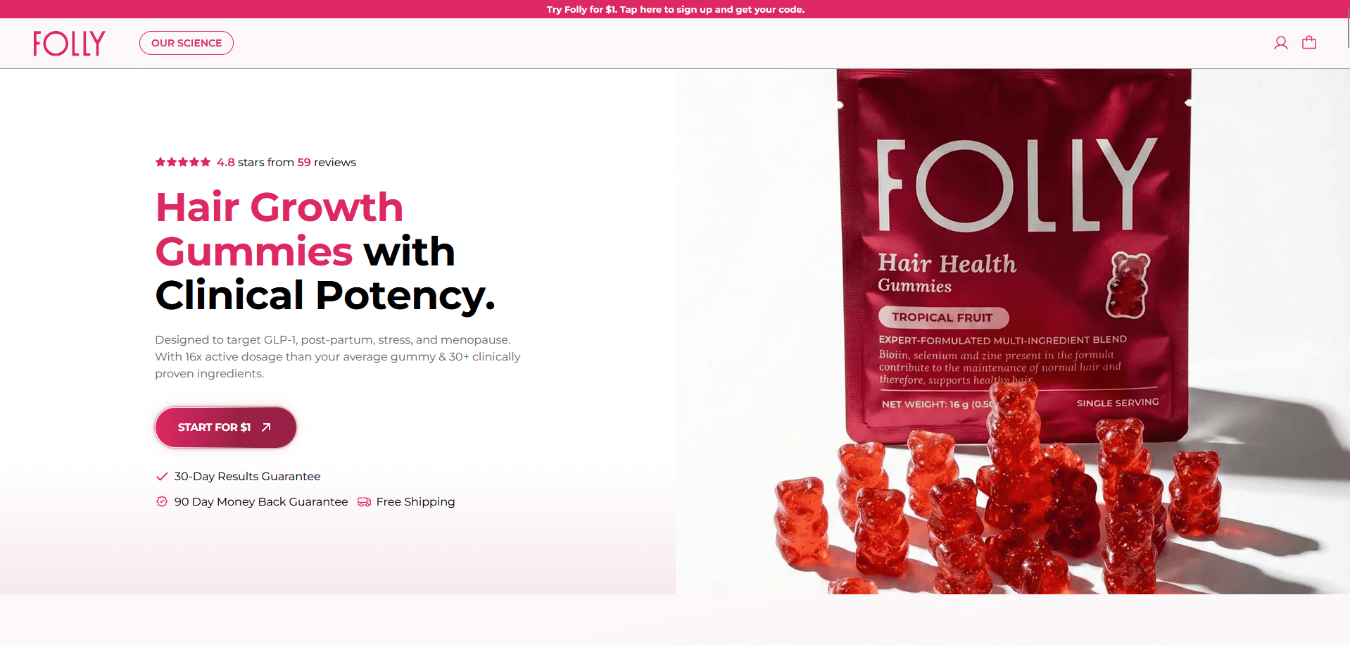 Folly Nutrition screenshot